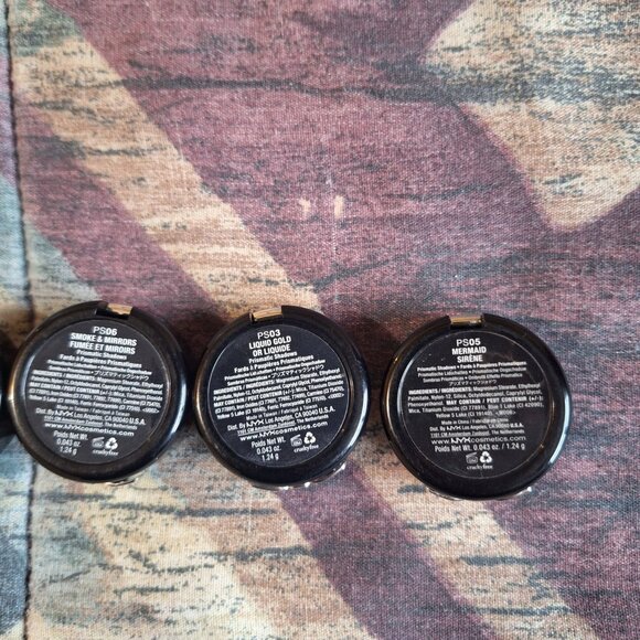 ✨💎 NYX 6PC Eyeshadow Bundle — Lightly swatched & Lightly used (See Below) 💎✨ - Picture 3 of 4